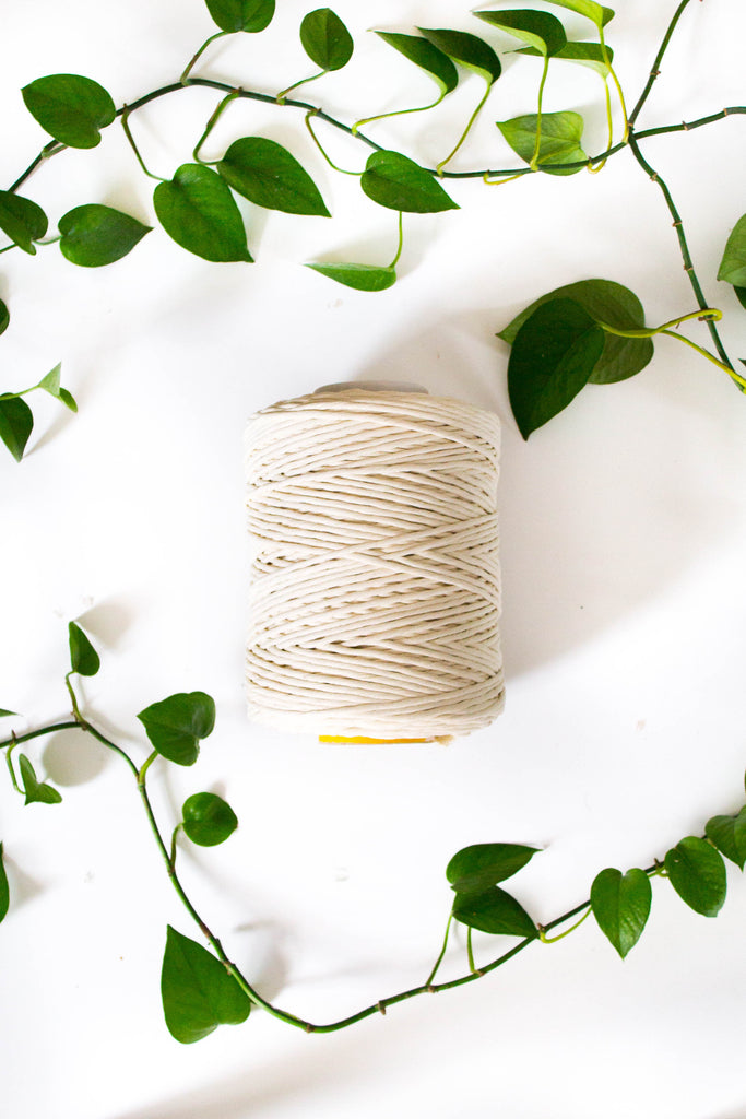5mm Natural Cotton Single Strand String – natalie ranae