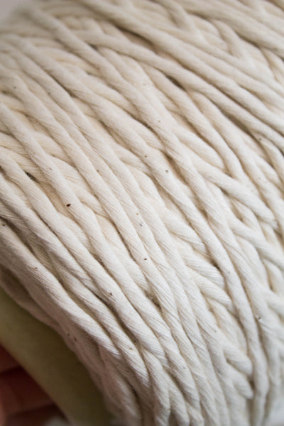3mm Natural Cotton Single Strand String